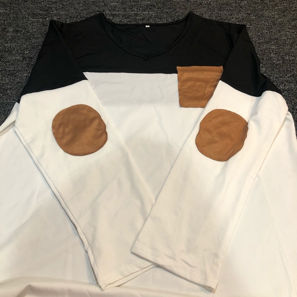 Color black long sleeve shirt